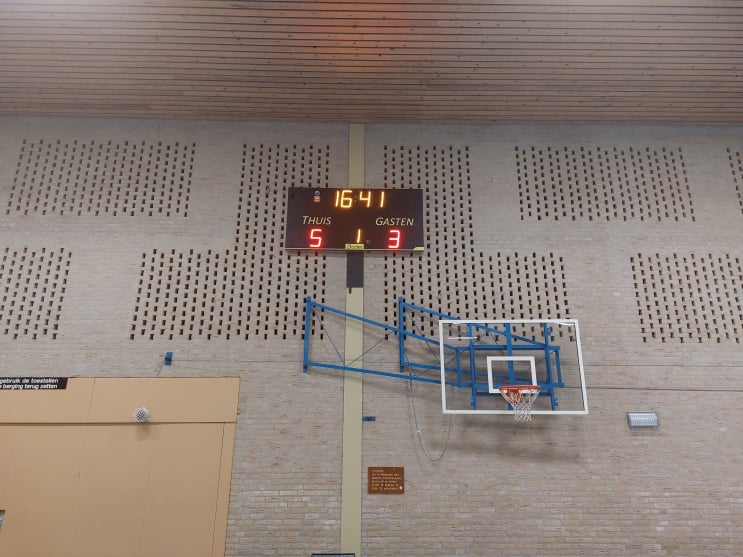 Binnensport Scorebord referentie Nederland