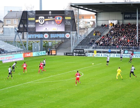 Buitensport scorebord Bodet
