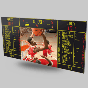 Fiba-gecertificeerde scoreborden